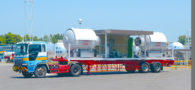 バルク容器・貯槽の廃棄交換